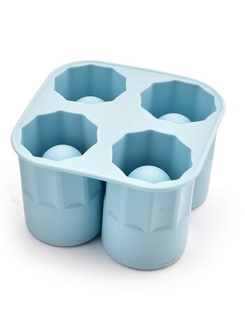SouthWest Silicone Shot Glass Mould, Light Blue product photo