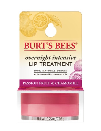 Burts Bees Overnight Lip Treatment Passion Fruit and Chamomile, 7.08g product photo