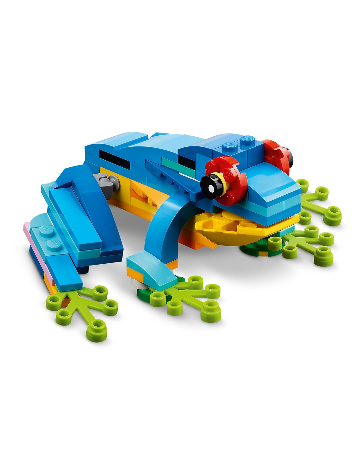 LEGO Creator 3 in 1 Exotic Parrot to Frog to Fish Animal Figures Building  Toy, Creative Toys for Kids ages 7 and Up, 31136 
