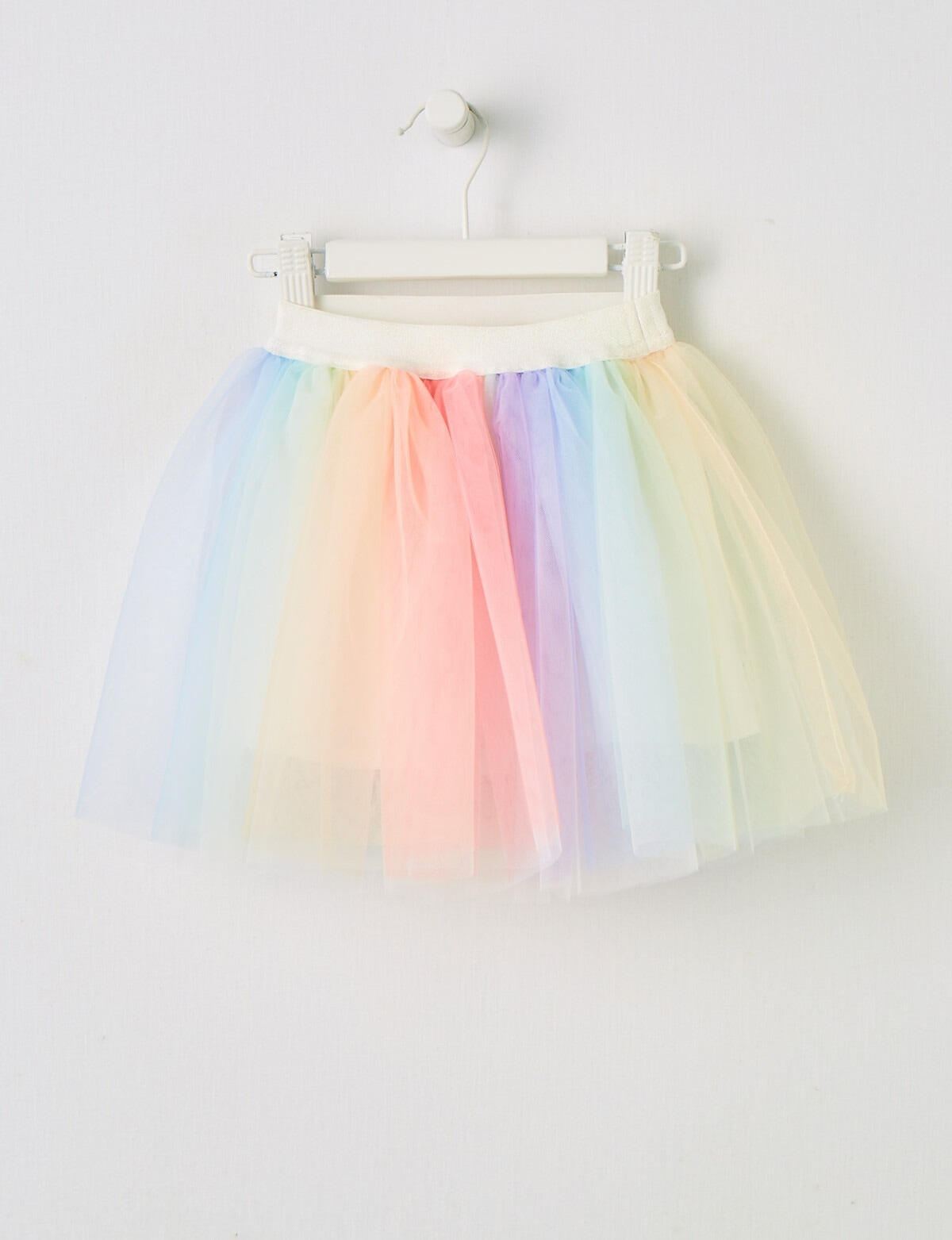 Teeny Weeny All Dressed Up Rainbow Skirt, Pink - Dresses & Skirts