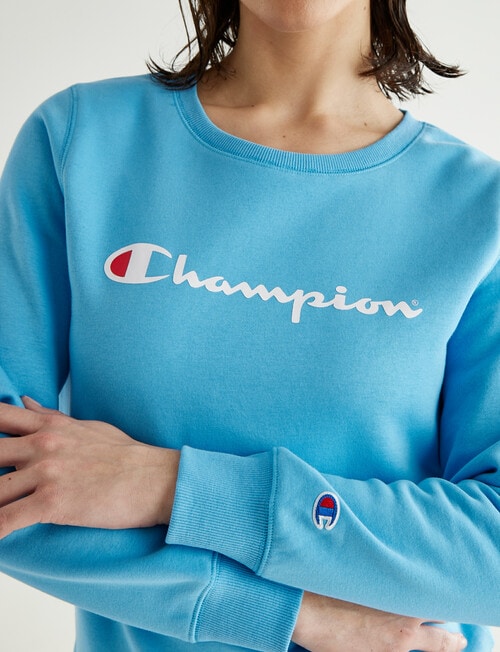Champion Script Crew Sweatshirt, Joni product photo View 04 L