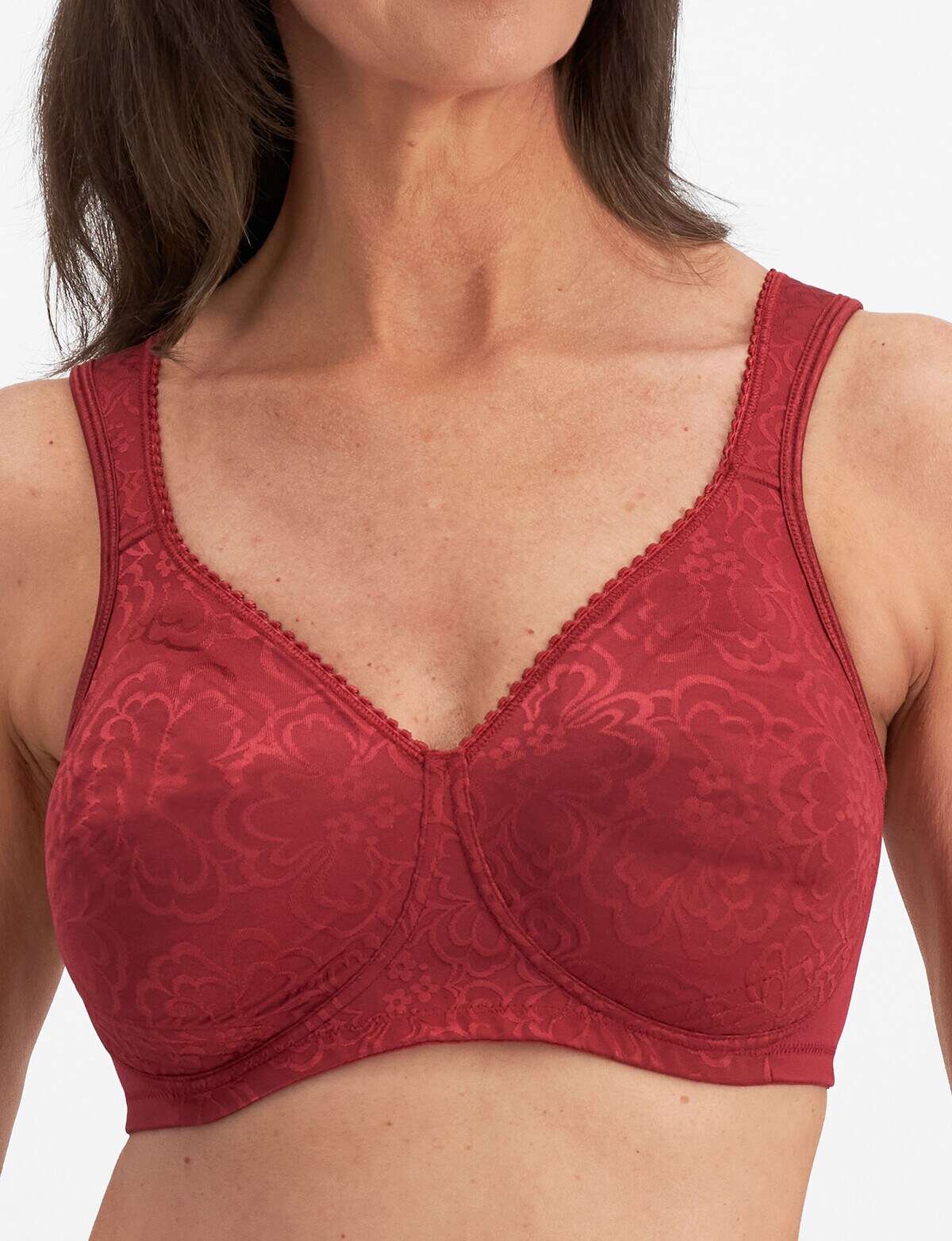 Playtex Bra size it 4d us 36d eu 80d padded underwired Red