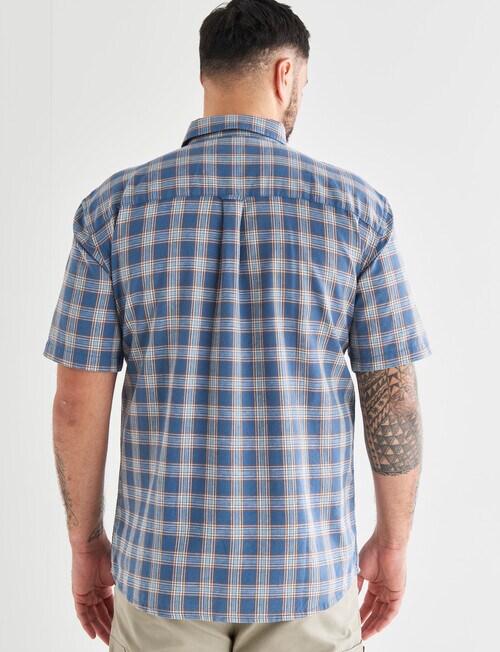Logan Cabro Short Sleeve Shirt, Denim - Casual Shirts
