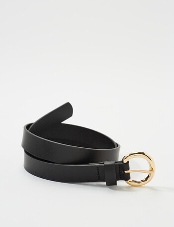 Whistle Accessories Thin Belt, Black product photo
