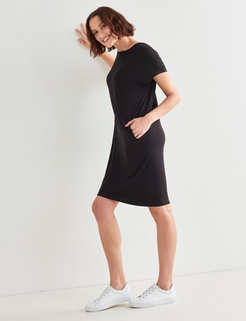 Bodycode Boxy Dress, Black product photo