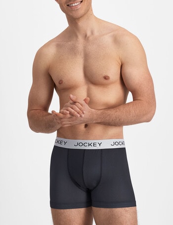 Jockey No Ride Up Grip Trunk, Undercover - Underwear