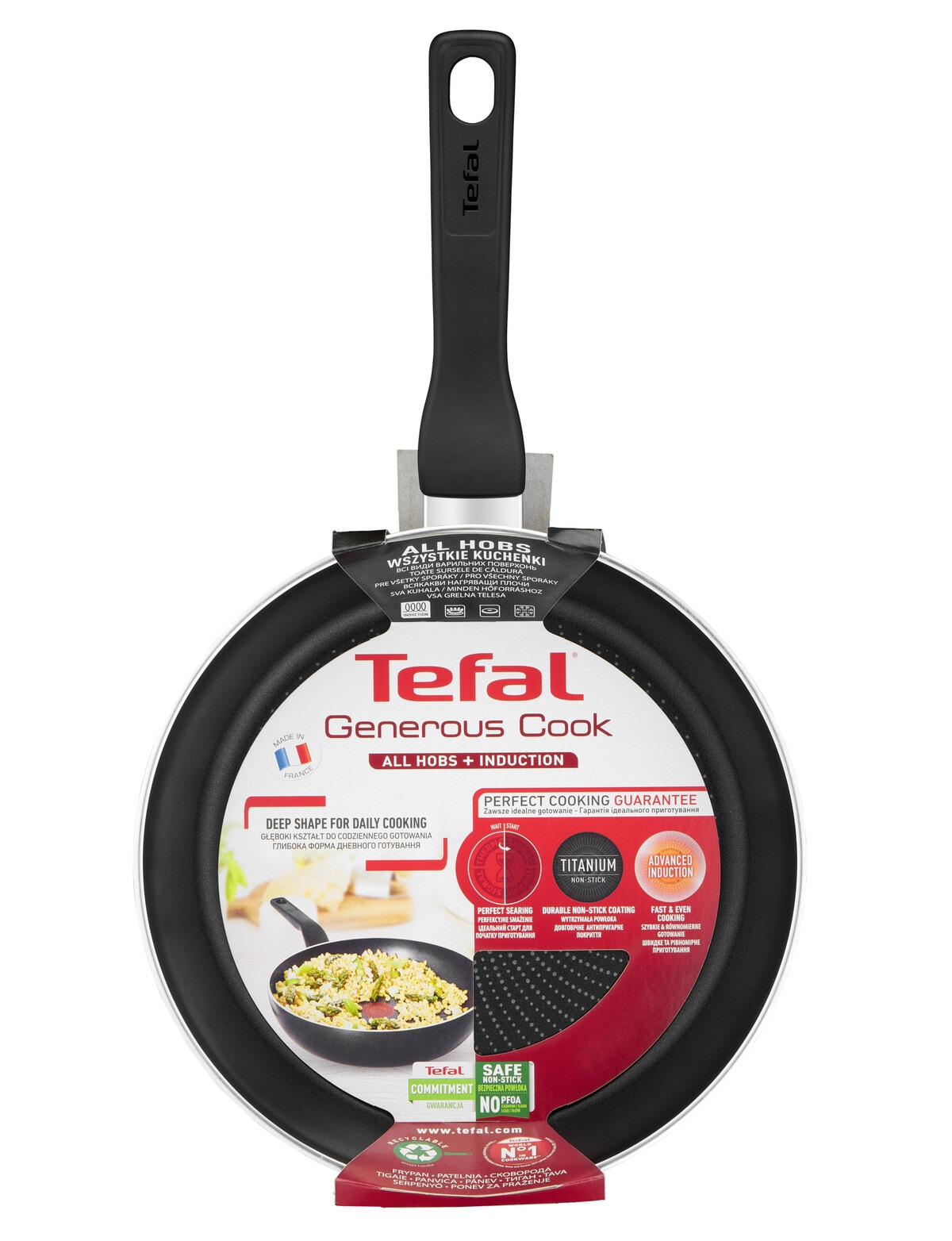 Tefal Easy Cook & Clean Pan - Black / 32cm