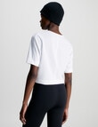 Calvin Klein Short Sleeve Tee, Bright White product photo View 02 S