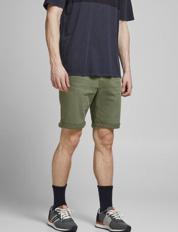 Jack & Jones Rick Icon Denim Short, Green product photo