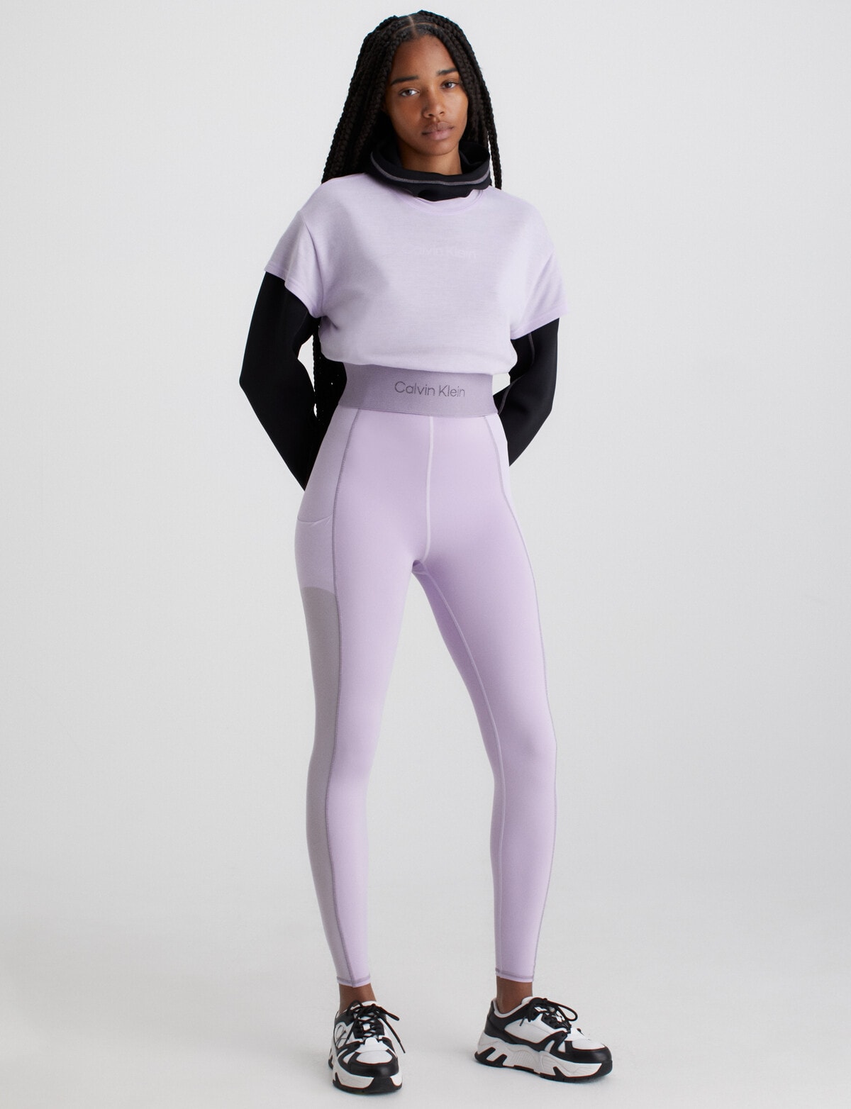 Calvin Klein 7/8 Tight, Pastel Lilac - Activewear