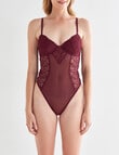 Acapella Celeste Bodysuit, Burnt Crimson, 8-16 product photo