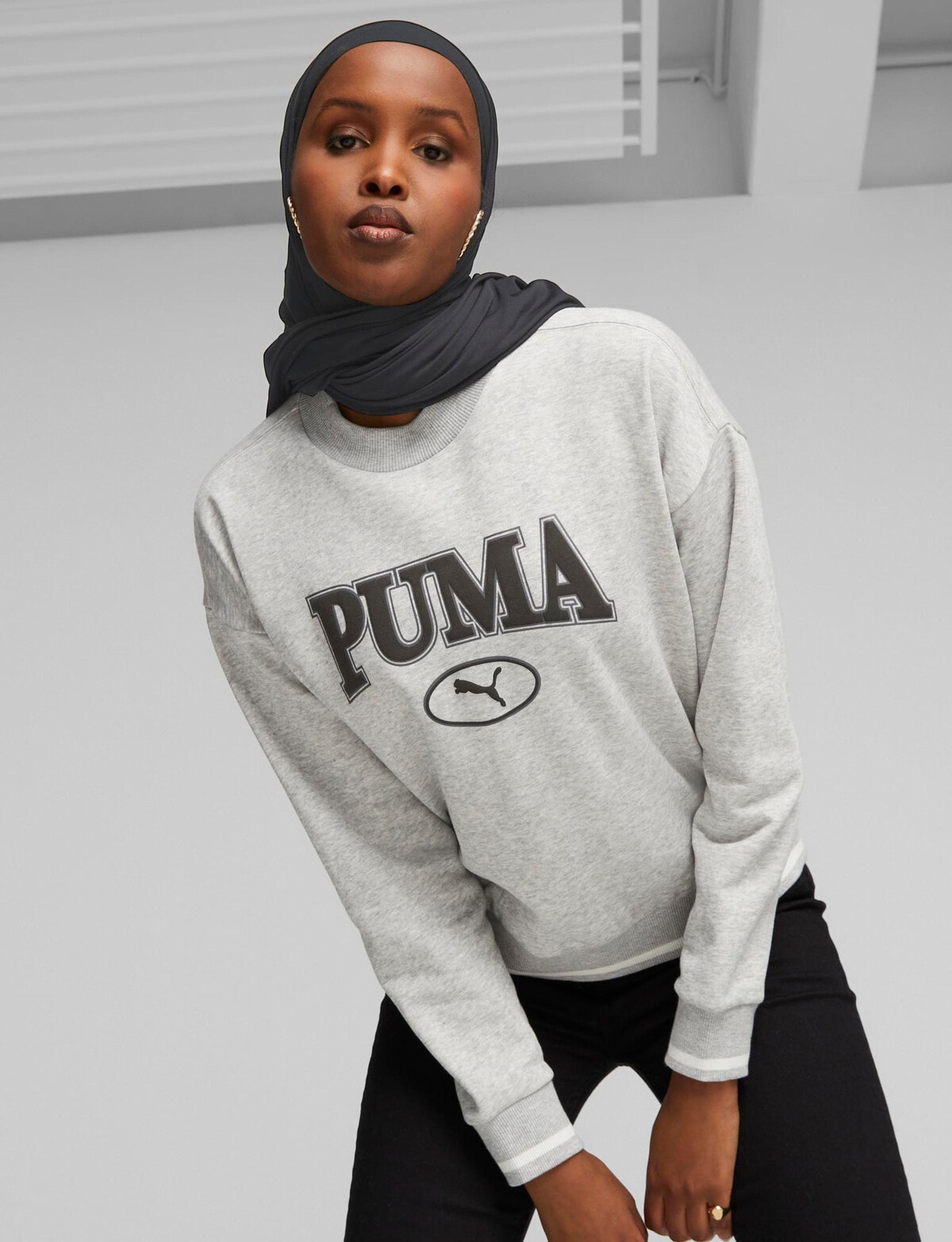 Buy PUMA Printed Polyester Round Neck Womens Athleisure Top