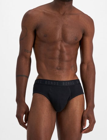 Bonds Damn Dry Briefs, Black product photo