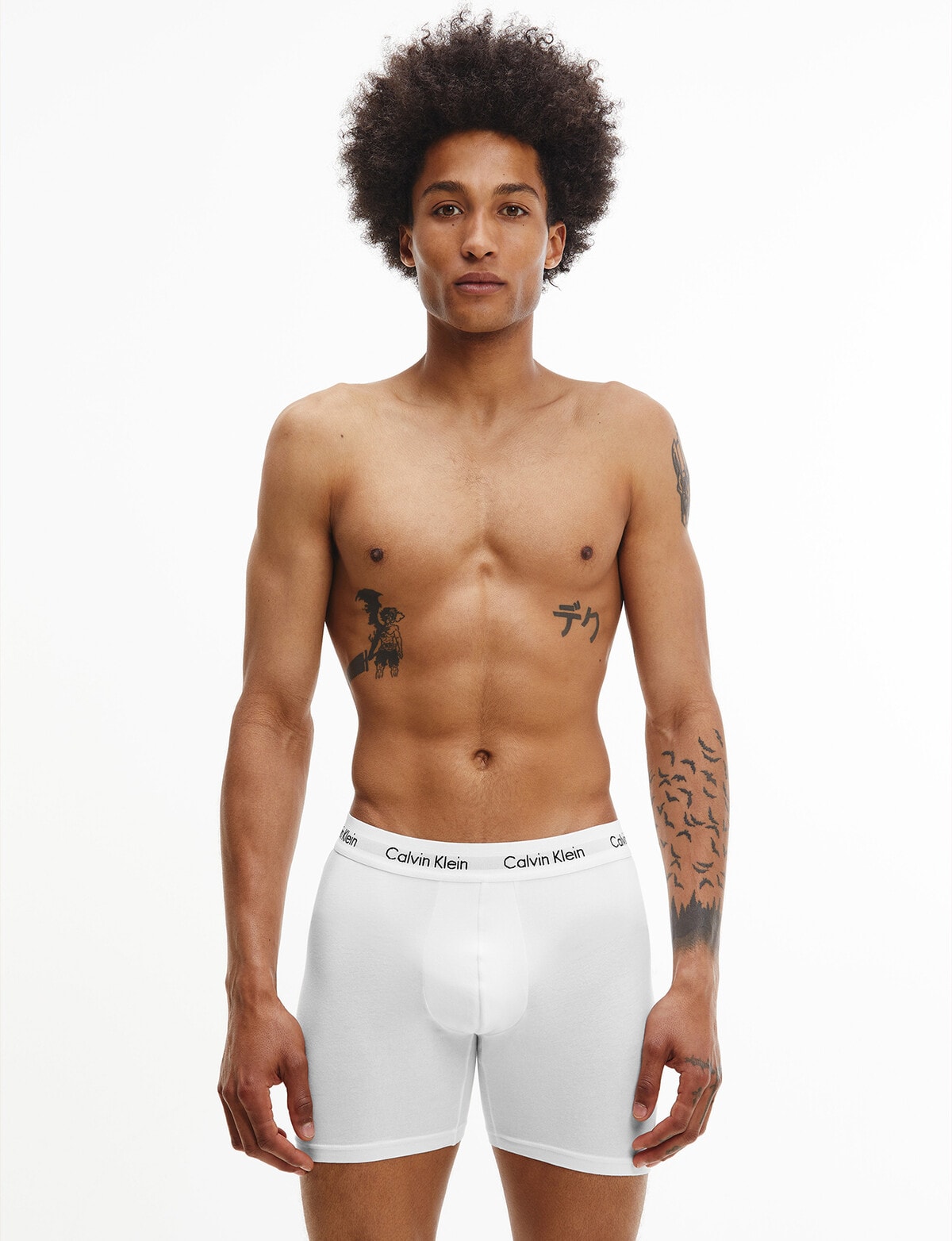 Calvin Klein Men's Cotton Stretch 7-Pack Boxer Brief, 7 White, S at   Men's Clothing store