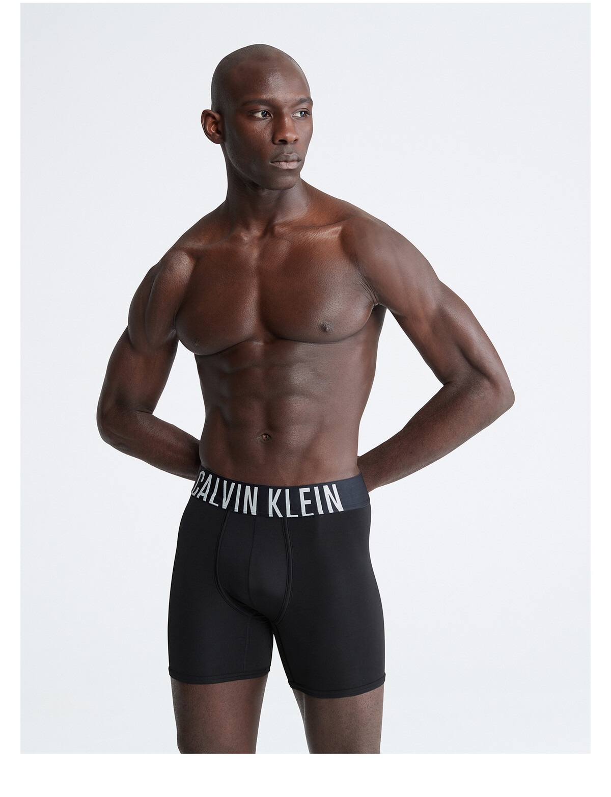Calvin Klein Intense Power Microfibre Boxer Brief, 3-Pack, Black