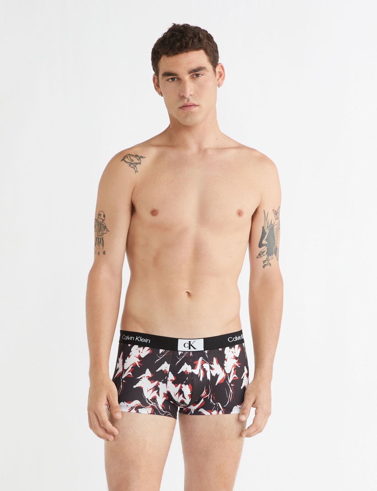 Calvin Klein Underwear CK ONE Floral Modern-Fit Boxer Briefs - Mens