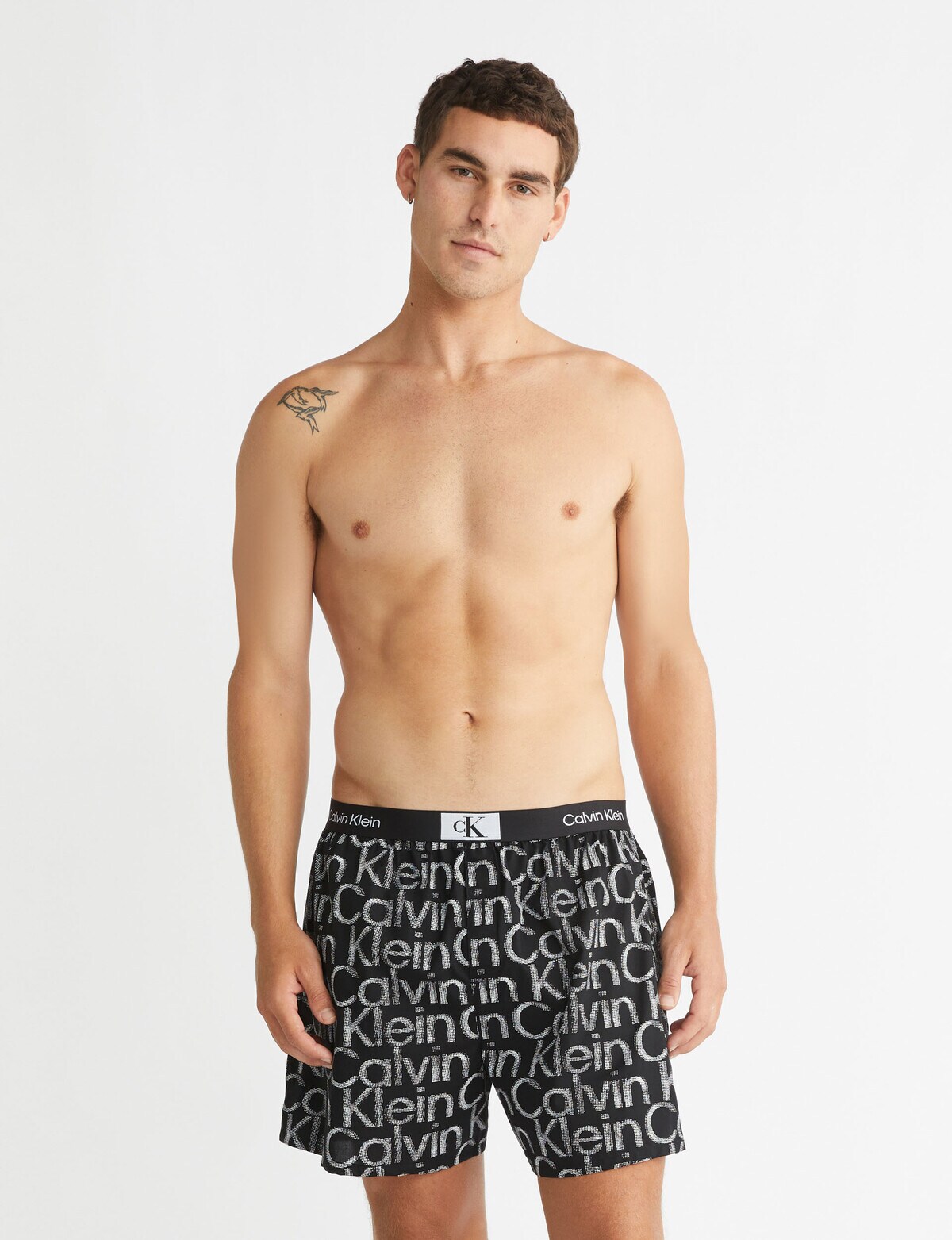Stance Seeded Boxer Brief in Black