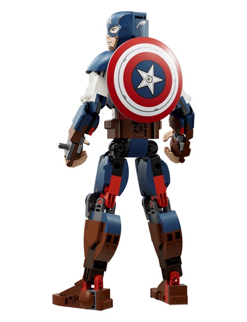LEGO Superheroes Captain America Construction Figure, 76258 product photo View 03 L