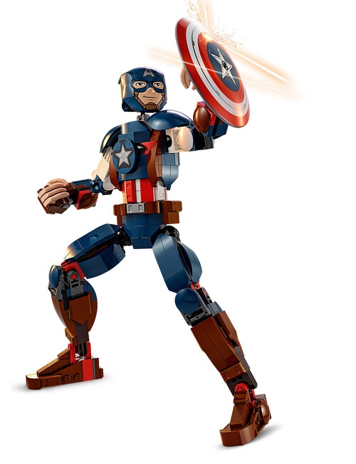 LEGO Superheroes Captain America Construction Figure, 76258 product photo View 05 L