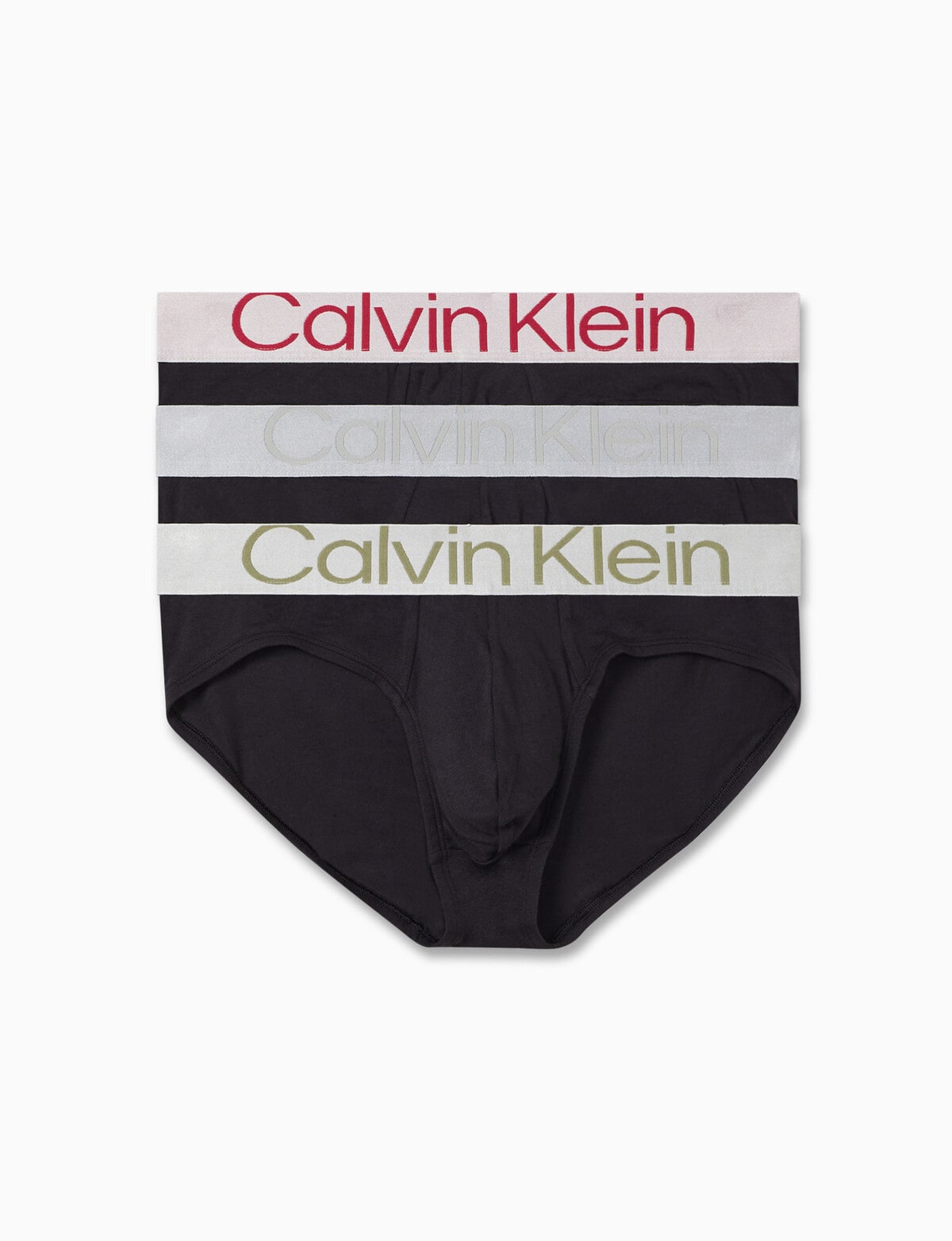 3 Pack Boxer Briefs - Steel Cotton Calvin Klein®
