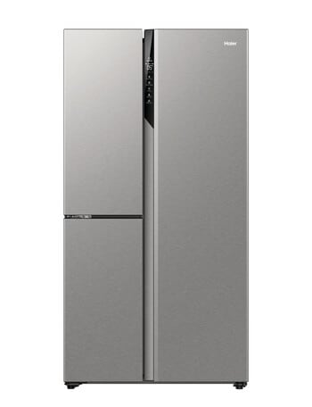 Haier 575L Three-Door Side by Side Fridge Freezer, HRF575XS product photo