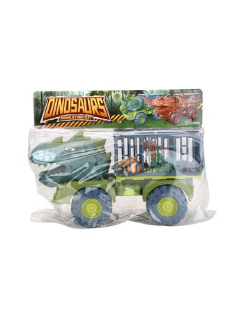 Dinosaur Truck Trailer With Small Dinosaurs, Assorted product photo