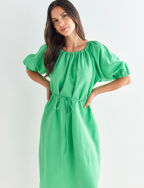 Whistle Summer Dress, Lime - Dresses
