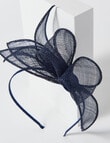 Whistle Accessories Rue Fascinator, Navy product photo View 02 S