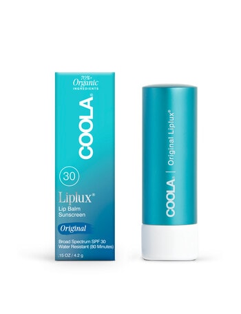 COOLA Classic Liplux Organic Lip Balm Sunscreen SPF 30 Original, 4.2g product photo