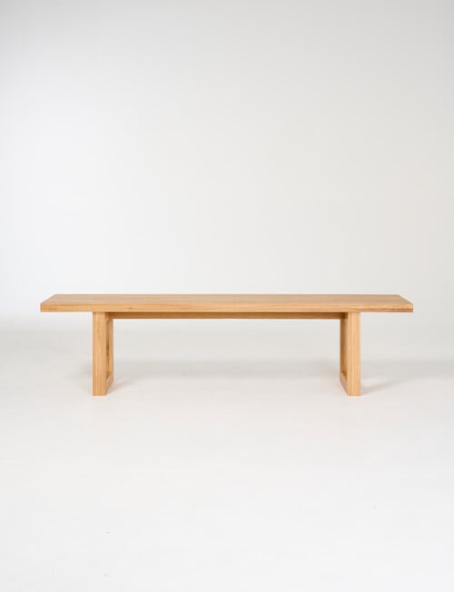Marcello&Co Byron Dining Bench, Natural product photo View 02 L