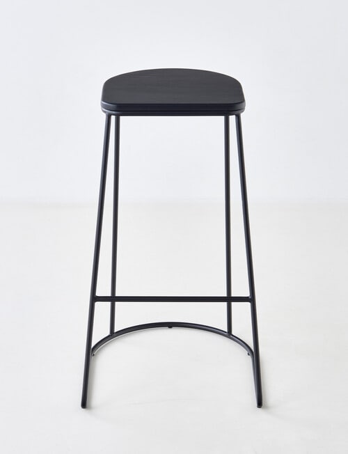 Marcello&Co London Barstool, Black product photo View 03 L