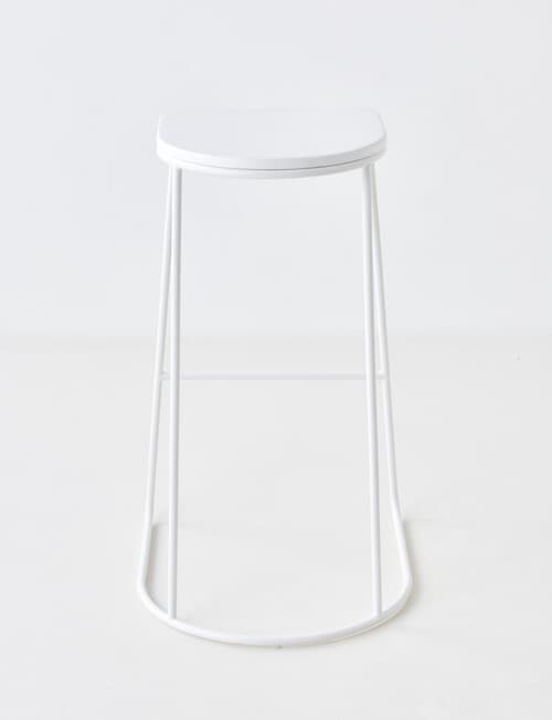Marcello&Co London Barstool, White product photo View 02 L