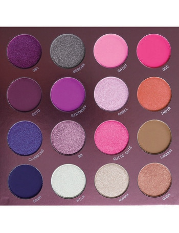 xoBeauty Nostalgia Eyeshadow Palette by Shaaanxo, 16 colours product photo