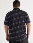 Gym Equipment Razor Polo Shirt, Black product photo View 02 S