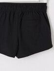 SUPERFIT GIRL Run The World Short, Black product photo View 02 S