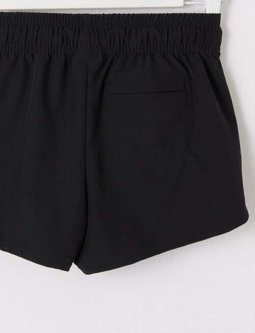 SUPERFIT GIRL Run The World Short, Black product photo View 02 L