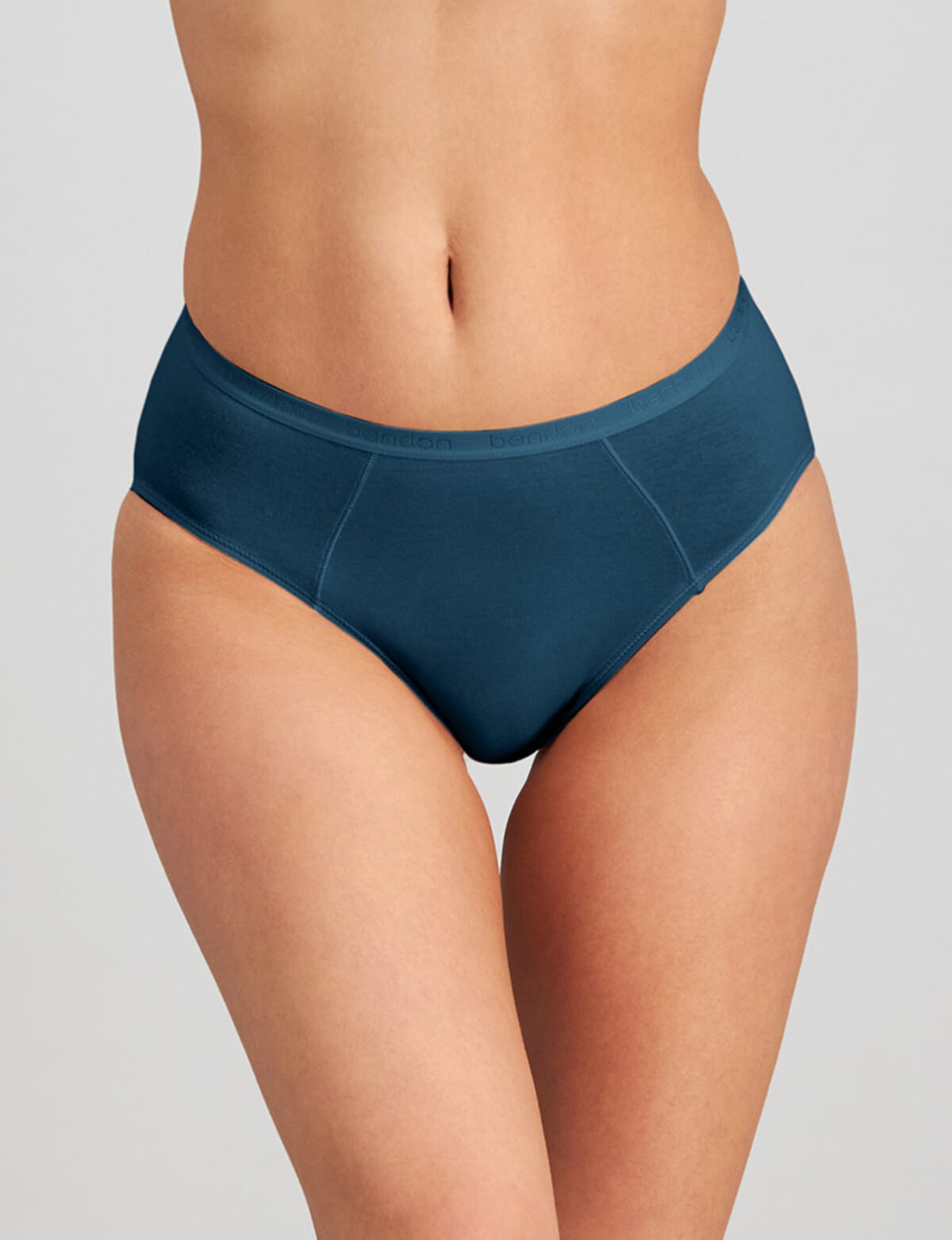 Comfort Cotton High-Waisted Brief Panty 2 Pack