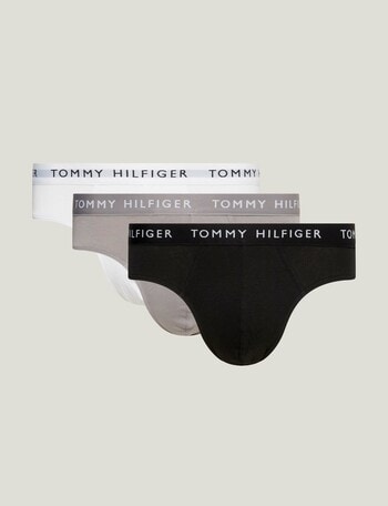 Tommy Hilfiger - Girls White & Grey Cotton Knickers (2 Pack