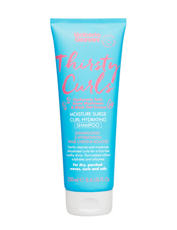 Umberto Giannini Thirsty Curls Hydrating Shampoo, 250ml product photo