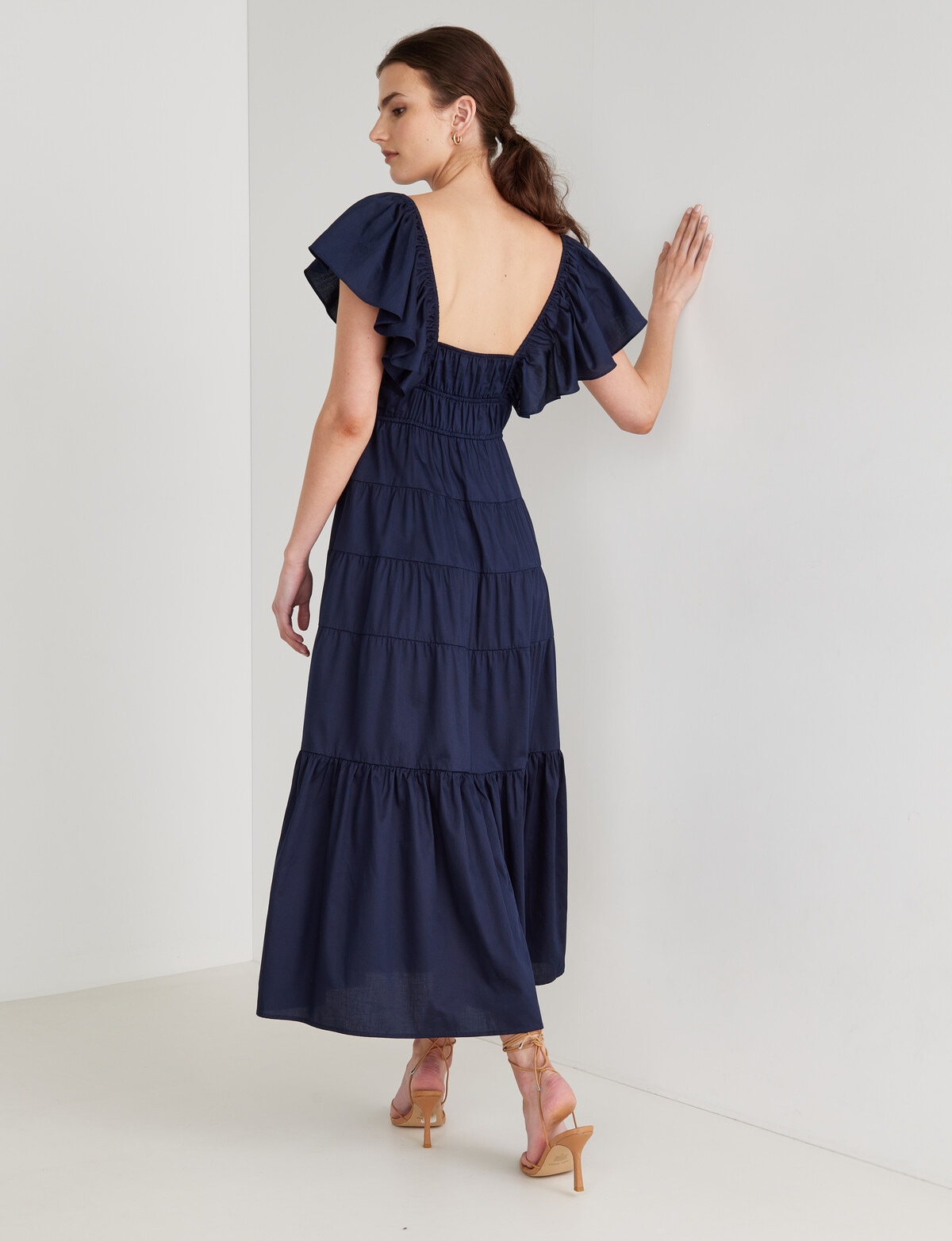 State of play Delilah Dress, Navy - Dresses