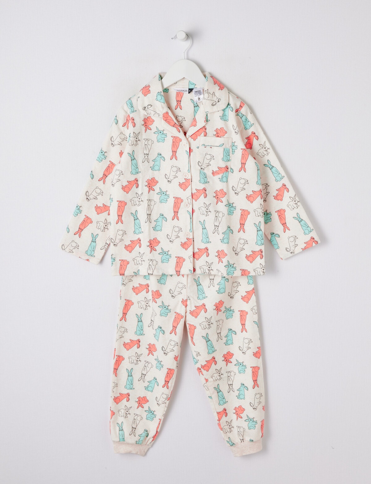 Sleep Mode Cotton Pajama Top