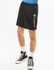 Champion 7" Core Script Training Short, Black product photo View 02 S