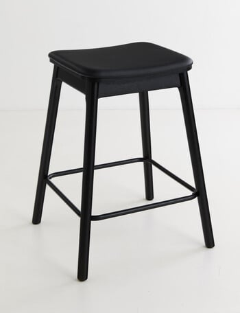 LUCA Amalfi Barstool, Black product photo