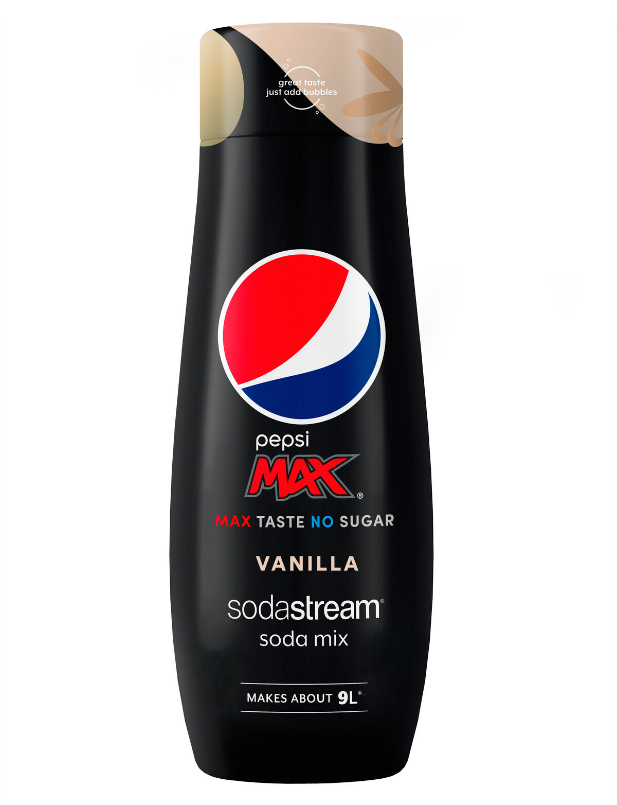 Sodastream Pepsi Max Vanilla Syrup, 440ml - Sodastream