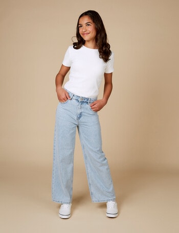 Switch Harlow Wide Leg Jean, Light Blue product photo