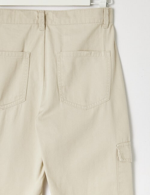 Switch Tess Wide Leg Cargo Pant, Natural product photo View 02 L