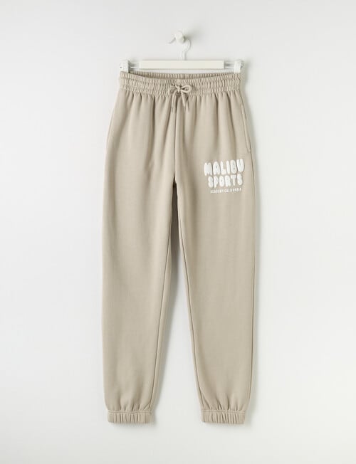 Switch Malibu Puff Print Trackpant, Stone product photo