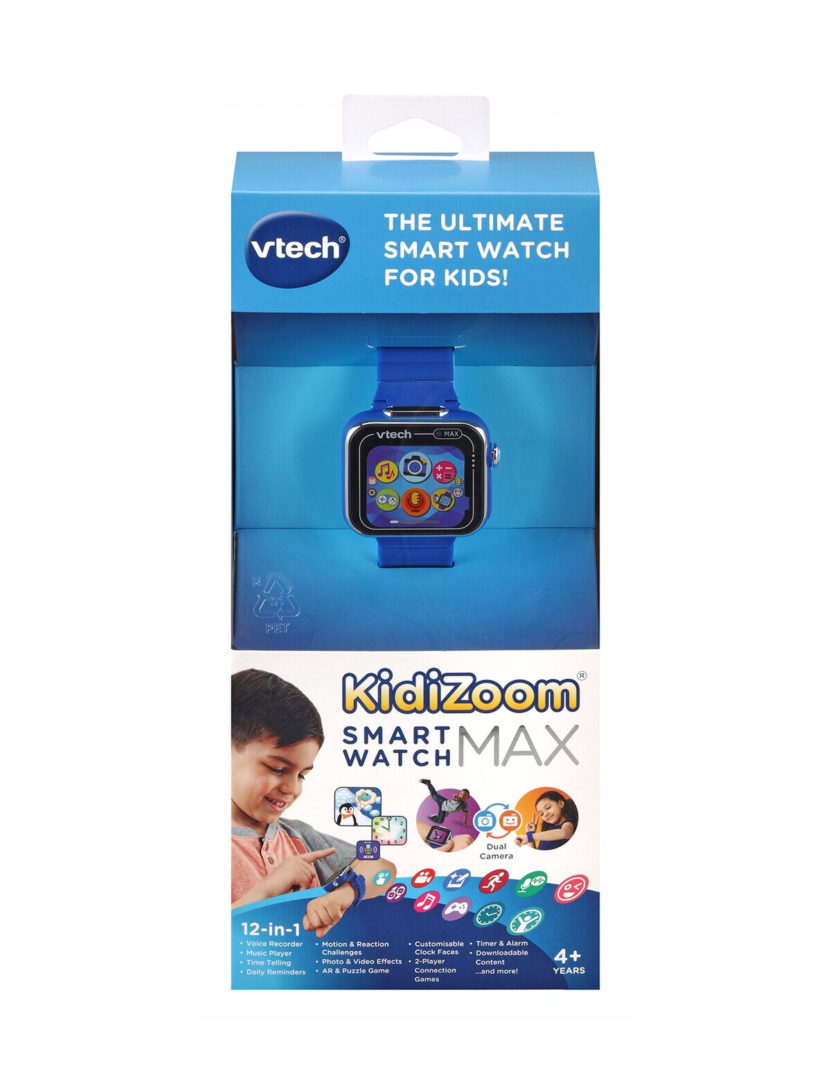 Vtech KidiZoom Smartwatch DX2.0, Black - Science & Electronic Toys