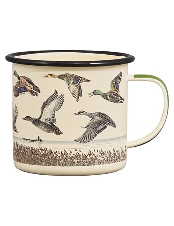 Gentlemen's Hardware Enamel Mug, Lake & Ducks product photo