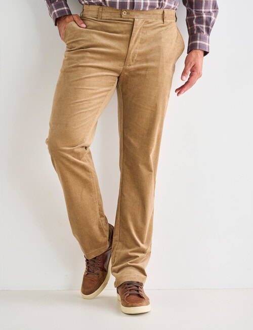 Logan Cord Pants, Tan product photo